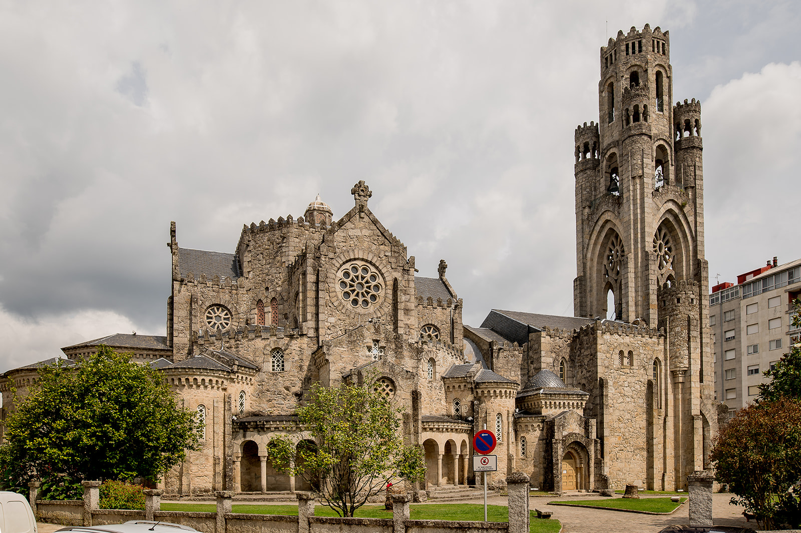 Exterior de la Iglesia de la Veracruz donde tendrá lugar la ceremonia