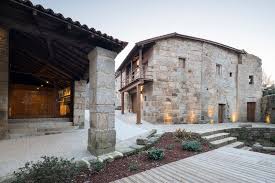 Vista del Pazo de Toubes para la celebración